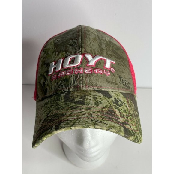 Hoyt Archery Camo Hat Adjustable Strap 